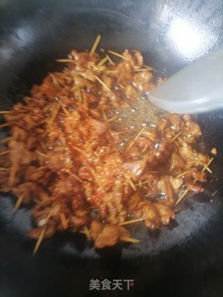 牙签肉的做法步骤：7