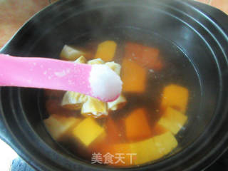 肉面结豆腐汤的做法步骤：6
