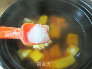 肉面结豆腐汤的做法步骤：7