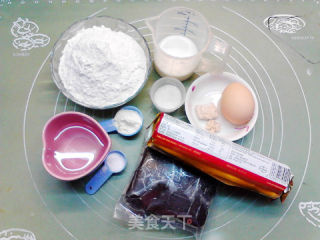 豆沙土司的做法步骤：1