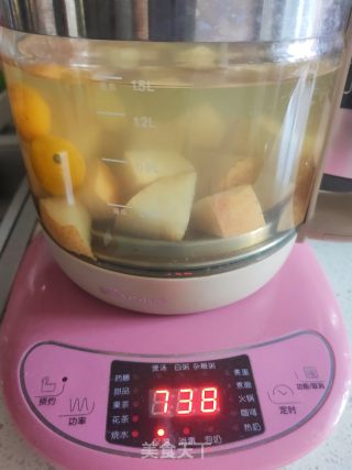 金橘冰糖雪梨汤的做法步骤：6