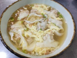 猪肉大馅馄饨的做法步骤：8