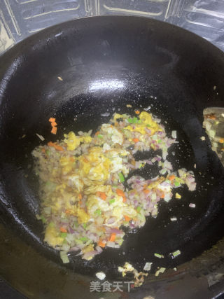 随便蛋炒饭的做法步骤：5