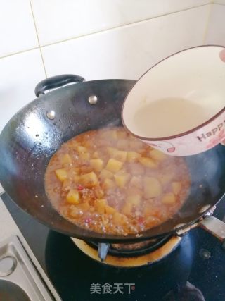 家常肉沫土豆的做法步骤：6