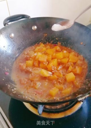 家常肉沫土豆的做法步骤：7