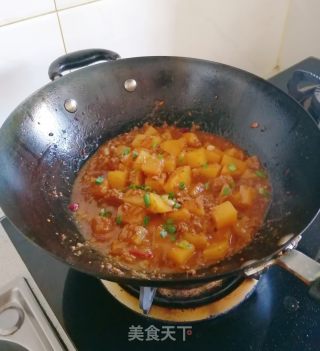 家常肉沫土豆的做法步骤：8