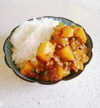 家常肉沫土豆的做法步骤：10
