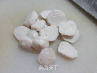 墨鱼丸炒鸡蛋的做法步骤：2