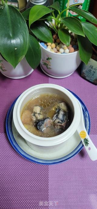 花旗参桂圆乌鸡汤的做法步骤：7