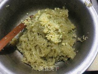 红薯粉条丸子的做法步骤：2