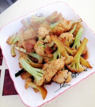 炒花菜的做法步骤：7