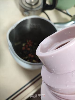 五谷豆浆的做法步骤：5