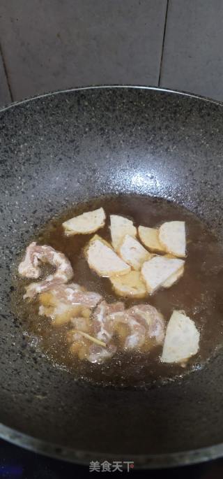 肉饼牛肉蛋皮年糕汤的做法步骤：10