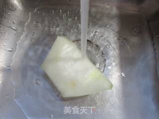 青菜鱼籽包煮冬瓜的做法步骤：2