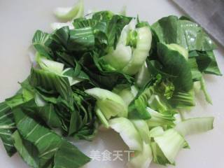 青菜鱼籽包煮冬瓜的做法步骤：5
