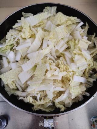 肉片焖白菜的做法步骤：5