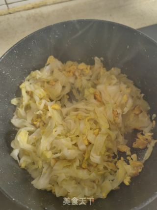 鸡蛋清炒白菜的做法步骤：6