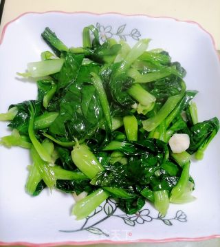 猪油炒青菜的做法步骤：7