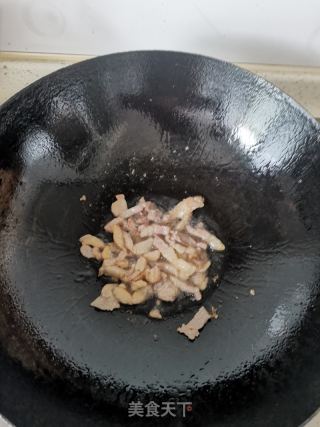 碳烤笋尖炒肉的做法步骤：4