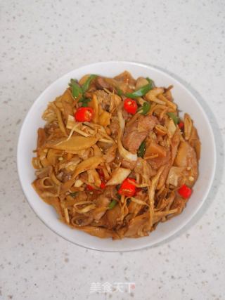 碳烤笋尖炒肉的做法步骤：8