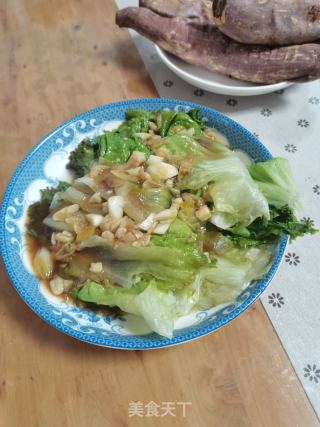蚝油生菜的做法