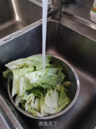 蚝油生菜的做法步骤：3