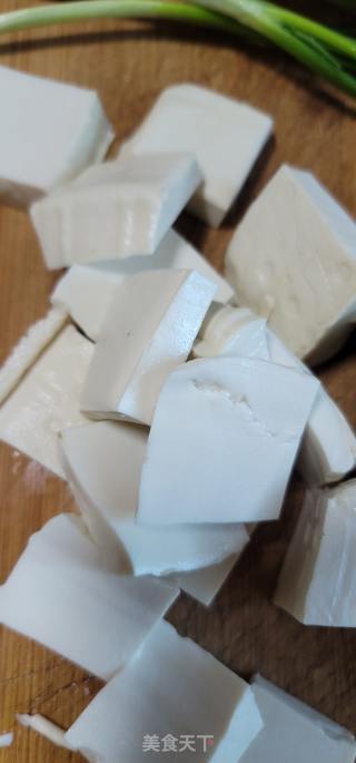 豆腐烧肉的做法步骤：2
