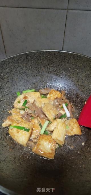 豆腐烧肉的做法步骤：11