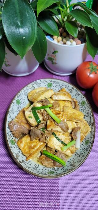 豆腐烧肉的做法步骤：12