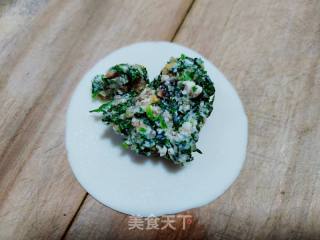 香菇荠菜鲜肉饺的做法步骤：7
