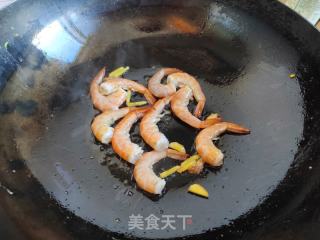 鲜虾芥菜宽面汤的做法步骤：4