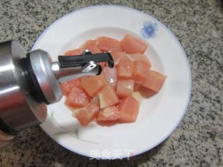 西兰花双鸡的做法步骤：2