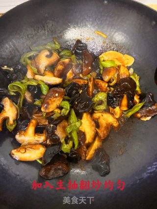 素炒鲜香菇的做法步骤：10