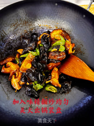 素炒鲜香菇的做法步骤：11
