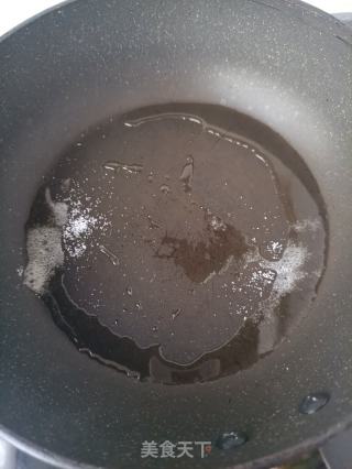 肉末炒茼蒿的做法步骤：3