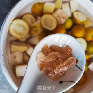 冰糖金桔雪梨饮的做法步骤：3
