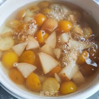 冰糖金桔雪梨饮的做法步骤：6