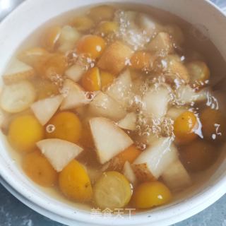 冰糖金桔雪梨饮的做法步骤：7