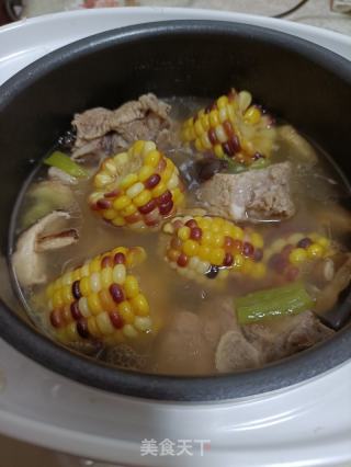 山药玉米炖龙骨的做法步骤：16