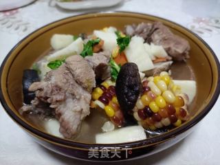 山药玉米炖龙骨的做法步骤：20