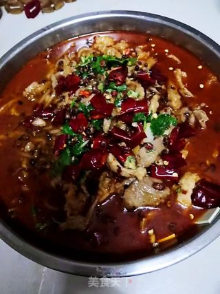 水煮肉片的做法步骤：7