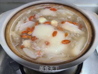 银耳枸杞汤的做法步骤：11