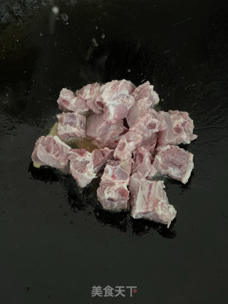 豆角排骨焖面的做法步骤：4