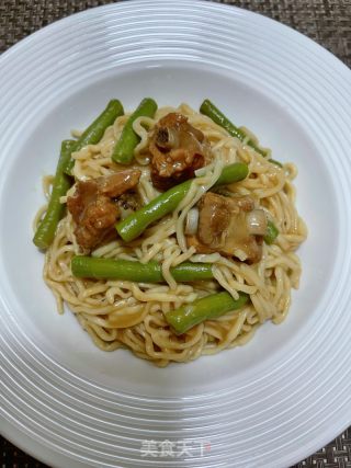 豆角排骨焖面的做法步骤：15
