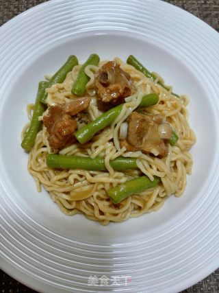 豆角排骨焖面的做法步骤：17