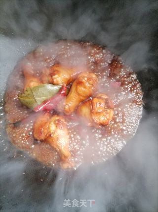 红烧鸡翅根的做法步骤：6