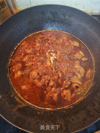 黄焖鸡的做法步骤：8