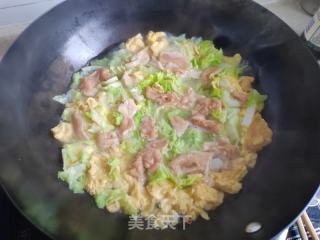 鸡蛋肉片豆皮汤的做法步骤：7