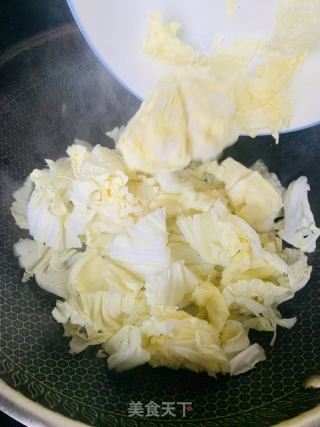 白菜烩馍的做法步骤：7