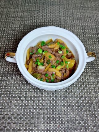 榨菜蒸牛肉的做法